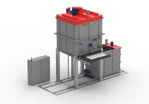 CODERE System 120 - официальная drop-bottom furnace для каталога CNC Metal