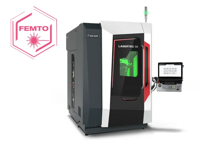 5-осевой фемтосекундный лазерный центр DMG MORI LASERTEC 50 Shape Femto