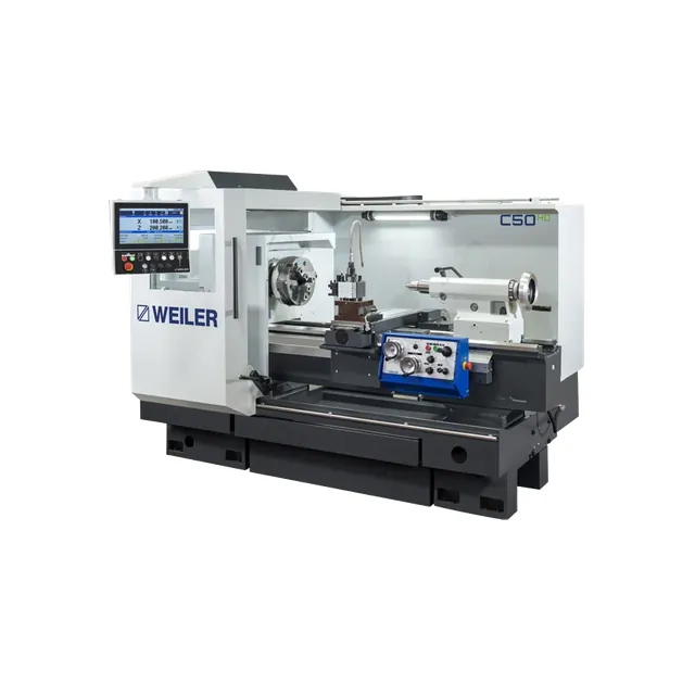 Weiler C 50 HD мощный токарный станок с серво-управлением