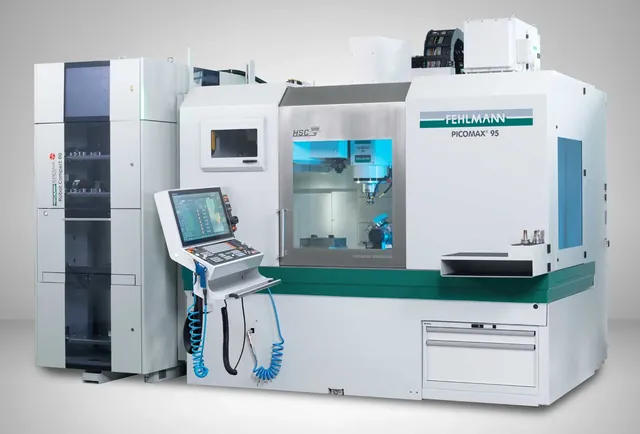 Fehlmann PICOMAX 95 Automation - роботизированная ячейка для малых партий
