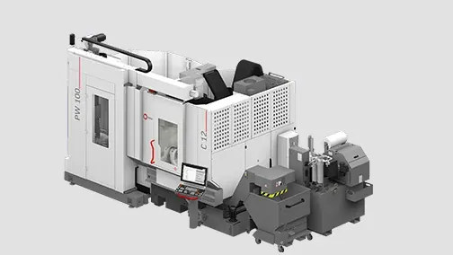 Hermle PW 100 - паллетный перекладчик для C 12 GEN2