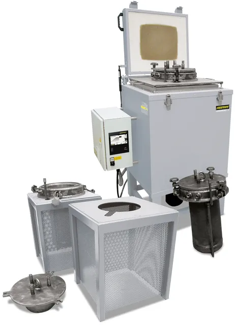Nabertherm Forced Convection Pit-Type Retort Furnaces up to 850 C - официальное изображение Nabertherm для каталога CNC Metal