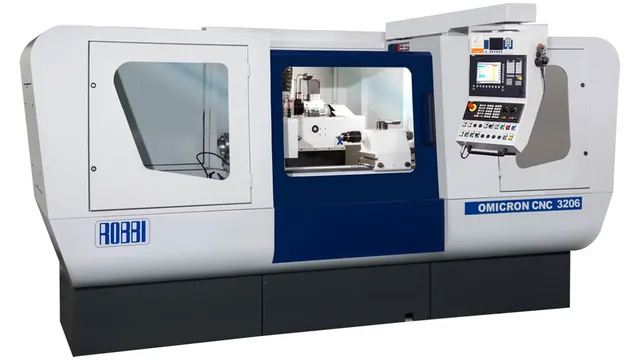 Robbi Omicron CNC 36 - круглошлифовальный станок с ЧПУ Siemens 840D sl