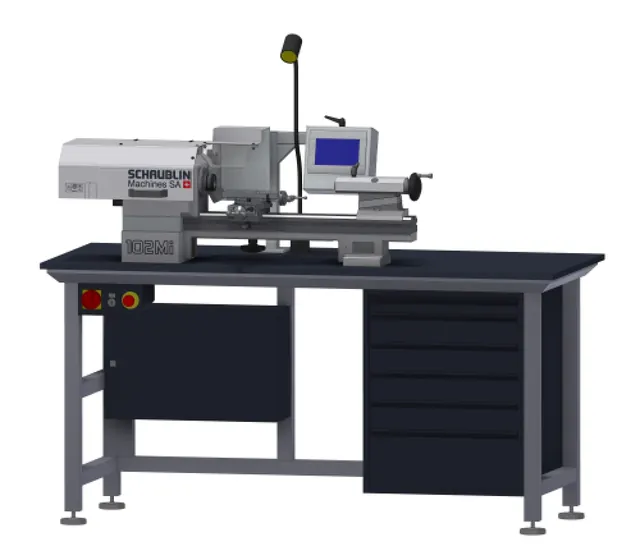 Schaublin 102 Mi-BENCH - официальное изображение Schaublin Machines SA для каталога CNC Metal