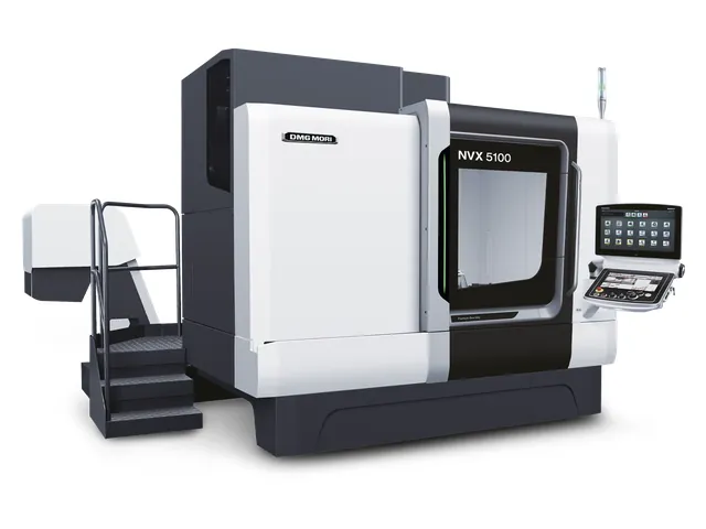 Высокоточный вертикальный обрабатывающий центр DMG MORI NVX 5100 2nd Generation с ходом X 1050 мм - общий вид