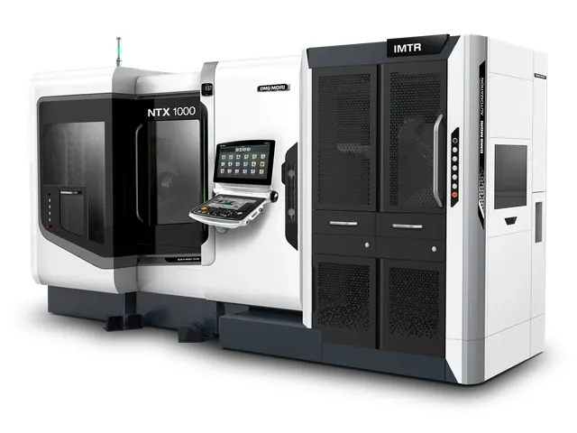 Роботизированная ячейка DMG MORI IMTR - обслуживание токарно-фрезерного центра