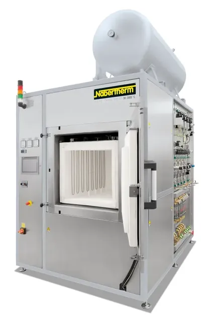 Ретортная вакуумная печь Nabertherm VHT 40/16-KE с металлической изоляцией