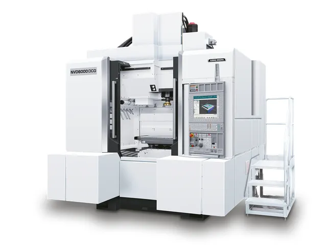 Высокоточный вертикальный обрабатывающий центр DMG MORI NVD 6000 DCG для штампов и пресс-форм - общий вид
