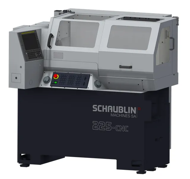 Schaublin 225-CNC - официальное изображение Schaublin Machines SA для каталога CNC Metal