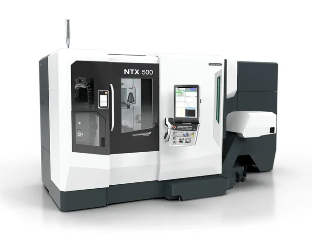 Компактный токарно-фрезерный центр DMG MORI NTX 500 с compactMASTER и B-осью - общий вид