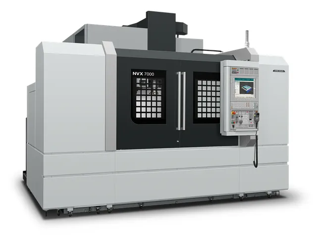 Крупногабаритный вертикальный обрабатывающий центр DMG MORI NVX 7000 с зоной 1540×760×660 мм - общий вид