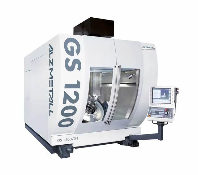 GS 1200/5-T - Крупногабаритный 5-осевой центр с моментным столом ALZMETALL