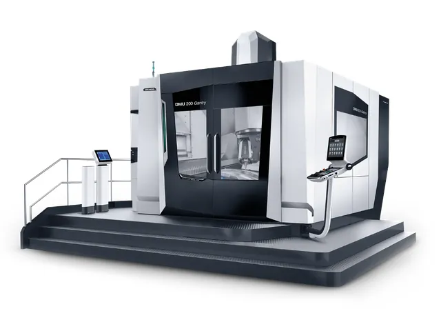 Портальный 5-осевой обрабатывающий центр DMG MORI DMU 200 Gantry для деталей до 20 тонн - общий вид