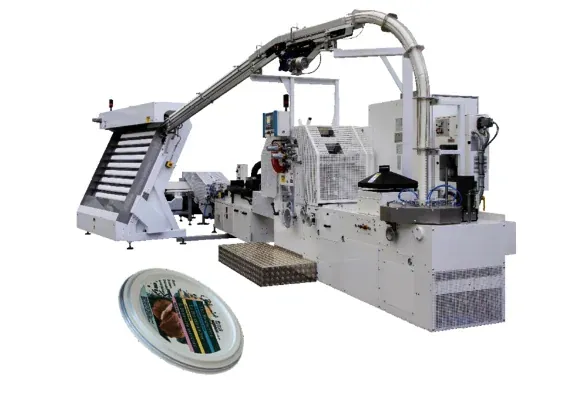 POLYTYPE DDM 160 одноручьевая машина сухого офсета для крышек