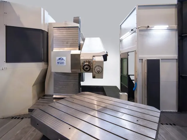 IMSA MF1600 S2 - тяжёлый 5-осевой CNC станок пушечного сверления для форм до 30 тонн