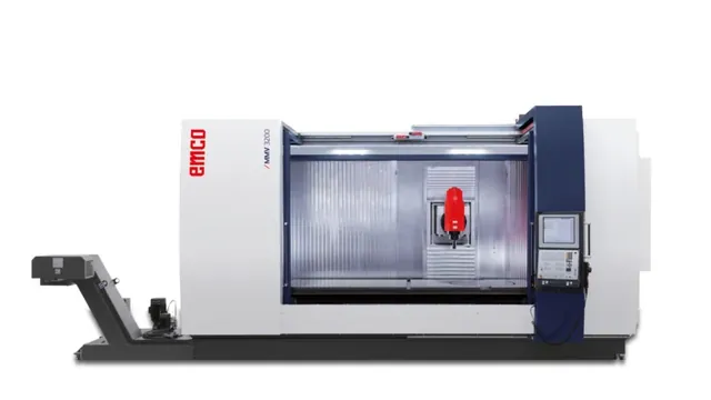 Вертикальный обрабатывающий центр с подвижным порталом EMCO MMV 3200