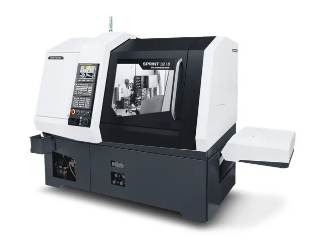 Швейцарский токарный автомат DMG MORI серии SPRINT (на фото SPRINT 20-5) - SPRINT 32-10 под пруток 32 мм