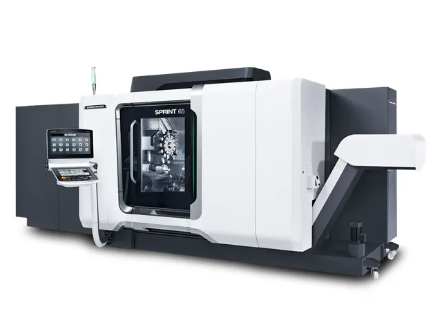 Многоревольверный производственный токарный автомат DMG MORI SPRINT 65 увеличенного класса