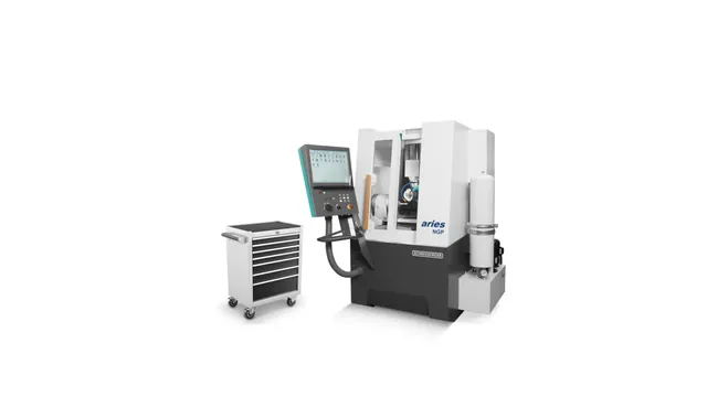 Schneeberger aries NGP+ - компактный 5-осевой CNC заточной станок для малого режущего инструмента