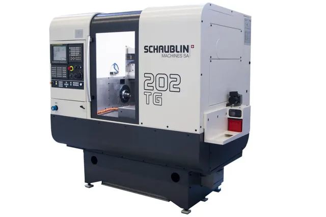 Schaublin 202 TG - официальное изображение Schaublin Machines SA для каталога CNC Metal