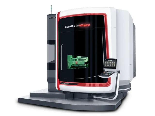 Крупноформатный гибридный 5-осевой центр DMG MORI LASERTEC 125 DED hybrid