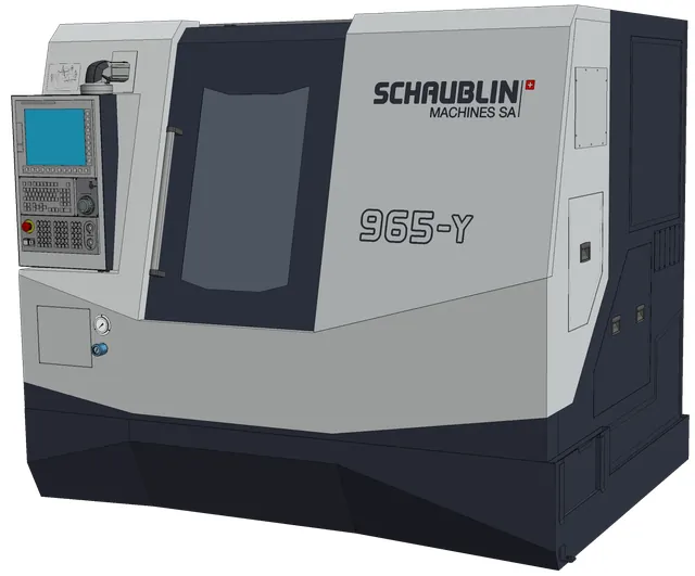 Schaublin 965-Y-Mi-CNC - официальное изображение Schaublin Machines SA для каталога CNC Metal