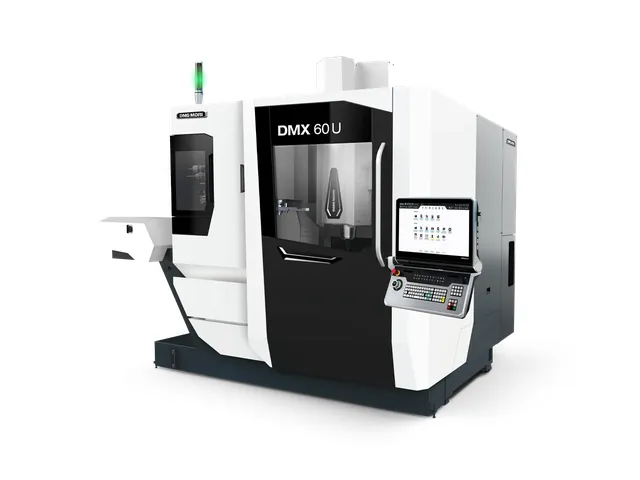 Компактный 5-осевой обрабатывающий центр DMG MORI DMX 60 U на монолитной станине - общий вид