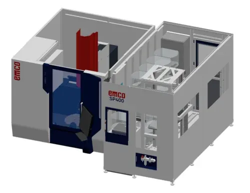 EMCO SmallPallet400 компактная паллетная автоматизация