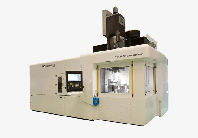 Hembrug MikroTurnGrind Vertical - гибридный вертикальный токарно-шлифовальный центр для hard turning и fine grinding