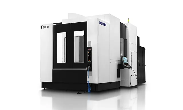 HELLER F 6000 5-осевой обрабатывающий центр HELLER F series с пятой осью в инструменте