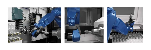 Tornos Standard Automation Module для handling деталей и паллет