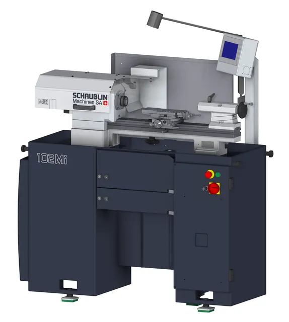Schaublin 102 Mi-CAST IRON - официальное изображение Schaublin Machines SA для каталога CNC Metal