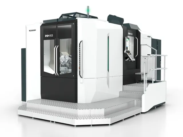 Горизонтальный обрабатывающий центр DMG MORI INH 63 с паллетой 630×630 мм - общий вид
