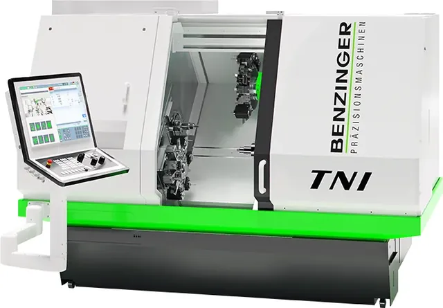 Benzinger TNI - прецизионный CNC токарный центр с турелью VDI 25