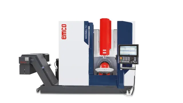 Компактный 5-осевой фрезерный центр EMCO Maxxmill 750