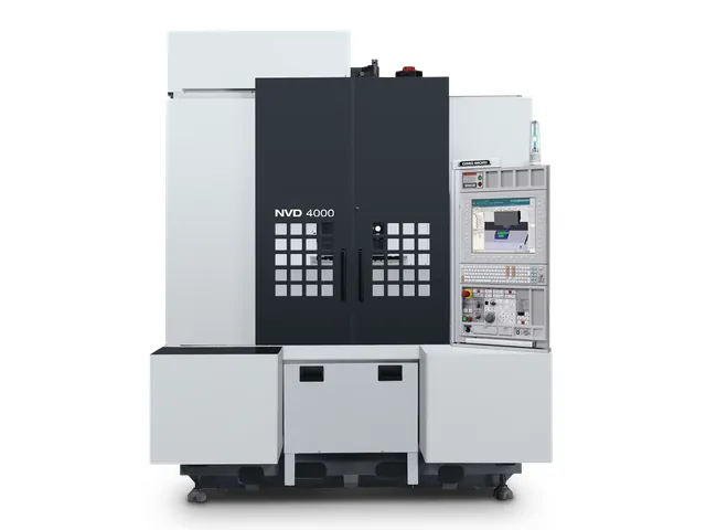 Высокоточный компактный вертикальный обрабатывающий центр DMG MORI NVD 4000 DCG со шпинделем до 30000 об/мин - общий вид