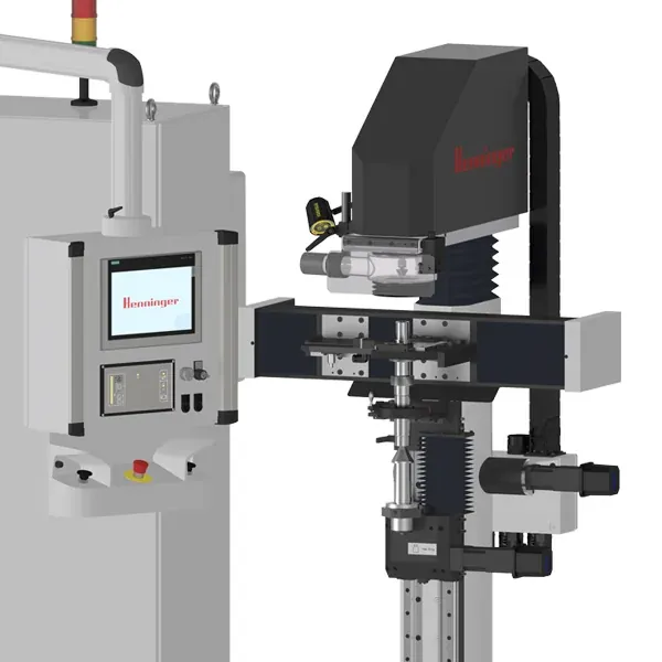 Henninger ZS 202 Automated - CNC вертикальный станок для автоматического шлифования центровых отверстий крупных валов