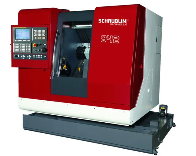 Schaublin 842 - официальное изображение Schaublin Machines SA для каталога CNC Metal