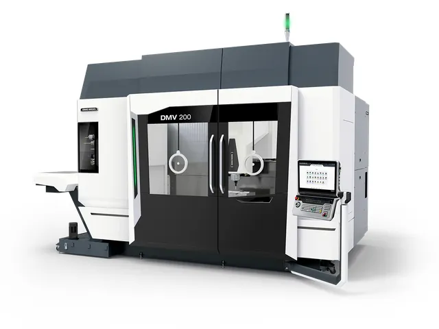 Вертикальный обрабатывающий центр DMG MORI DMV 200 с ходом по X 2 метра и грузоподъёмностью 3000 кг - общий вид
