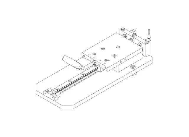 BalTec HST-010 ручной сдвижной стол - ручной сдвижной стол BalTec для каталога CNC Metal