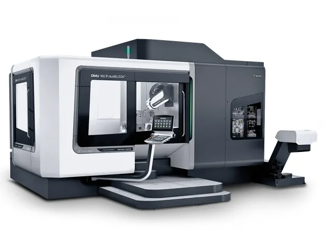Сверхкрупноформатный 5-осевой обрабатывающий центр DMG MORI DMU 160 P (FD) duoBLOCK для деталей до 4,5 т - общий вид