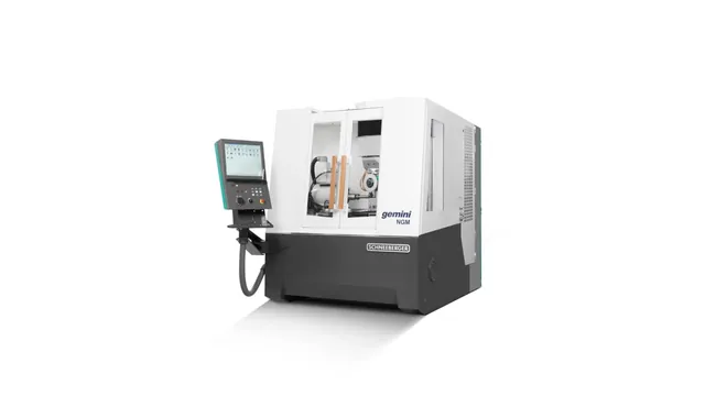 Schneeberger gemini NGM - высокопроизводительный двухшпиндельный 5-осевой CNC заточной станок