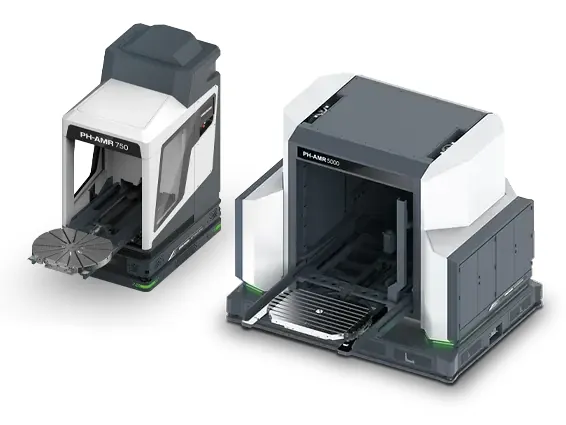 Автономный мобильный робот DMG MORI PH AMR с модулем подъёма паллет