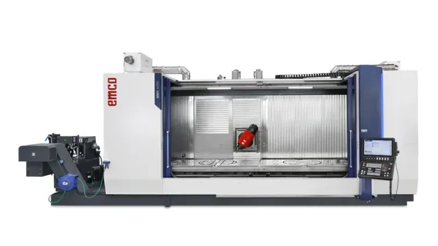 Крупный вертикальный обрабатывающий центр EMCO MMV 4200