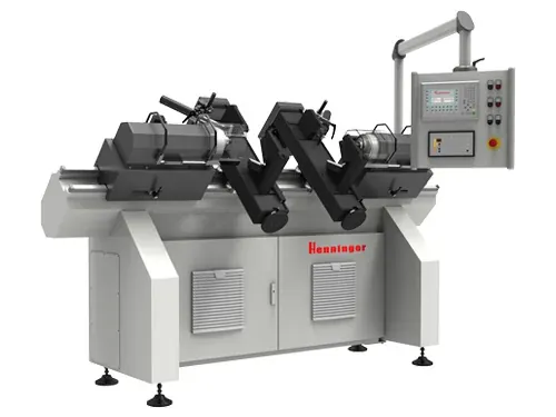 Henninger ZS 2000 - горизонтальный центровальный шлифовальный станок для деталей свыше 1 тонны