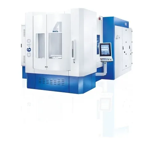 GROB G640 - 4-осевой горизонтальный обрабатывающий центр с паллетой 630×630 мм