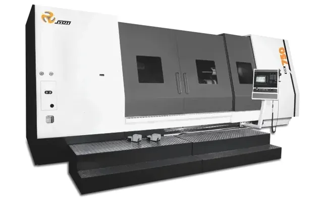 HURON DX Large Series тяжелый токарный центр с цельной наклонной конструкцией седла