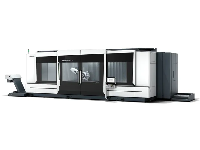 Длинноходовой 5-осевой центр DMG MORI DMF 600|11 FD linear под длинномерные крупногабаритные детали