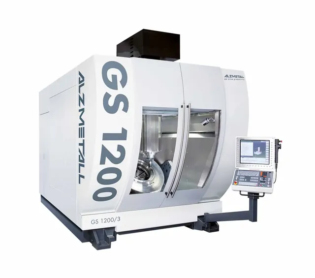 GS 1200/3 - Крупногабаритный 3-осевой обрабатывающий центр ALZMETALL