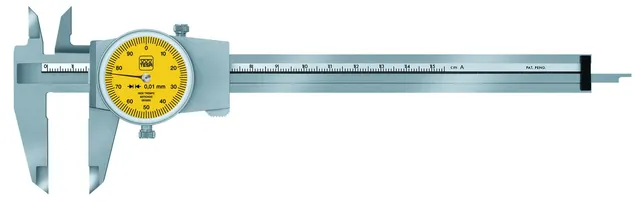 TESA Universal Dial Calipers, Metric - официальное изображение TESA для каталога CNC Metal